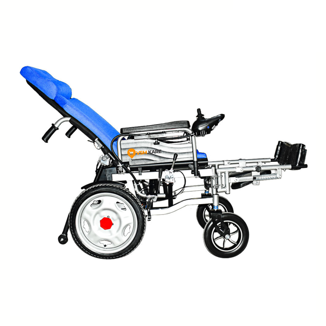 Bariatric Recliner Motorised wheelchair - Heavy Duty Electric Wheel chair for weight capacity of 150kgs