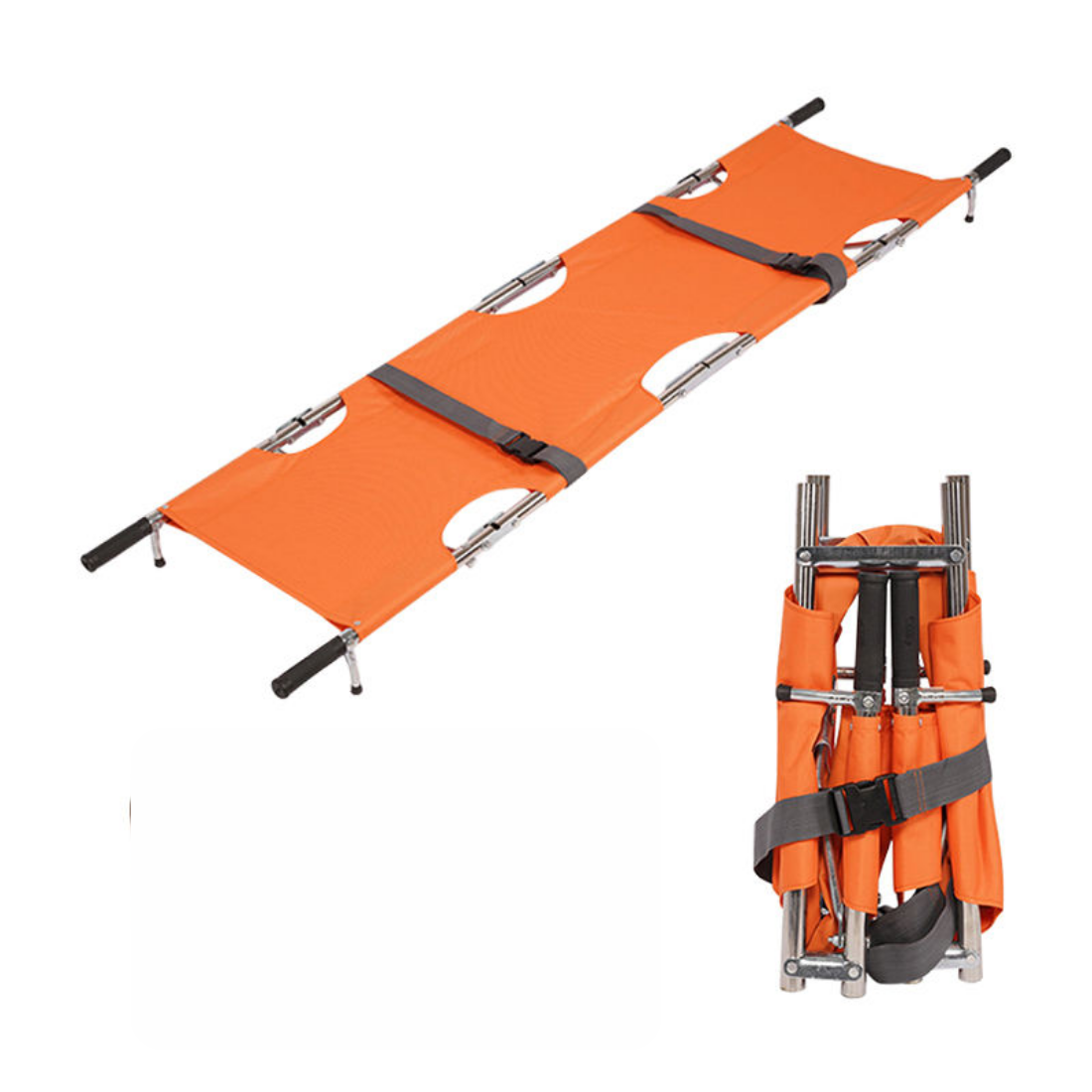 Foldable Stretcher - Two Fold Stretcher, Hospital Stretcher