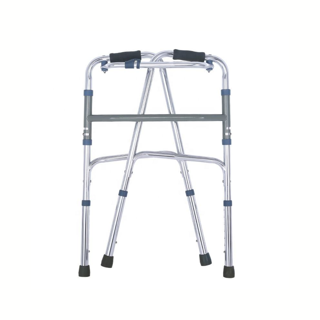Lightweight & Foldable Walker with Height Adjustable, Aluminium Frame, Reciprocating Walking Frame