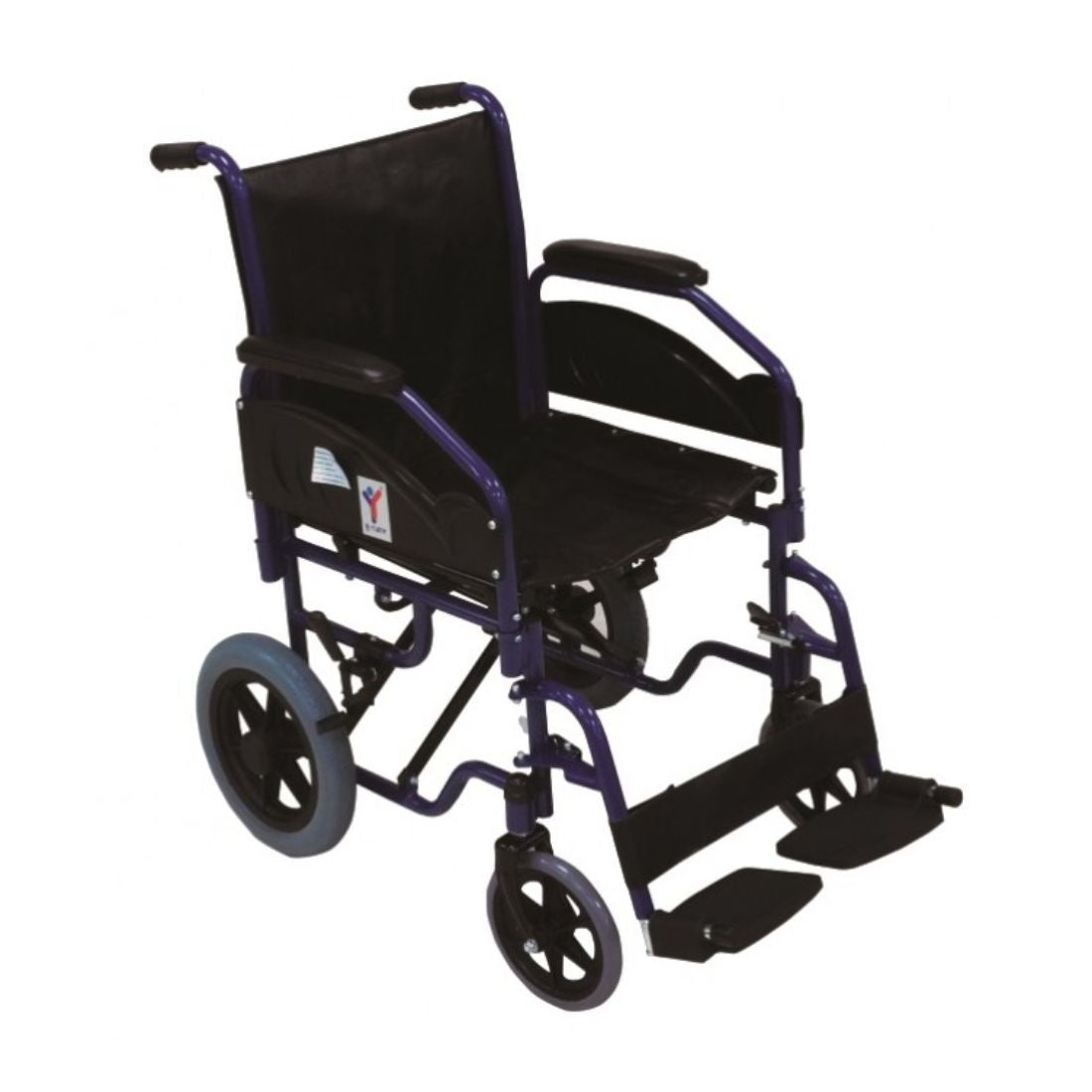 Foldable Wheelchair Arm & Foot rest Removable | Lightweight Wheel chair for Cars & Transport