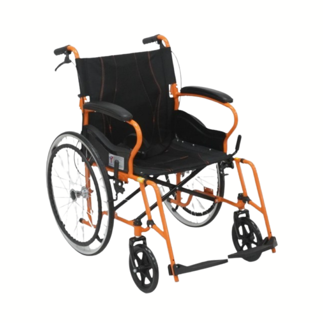 Compact Foldable Wheelchair with attender brake at best price in Chennai