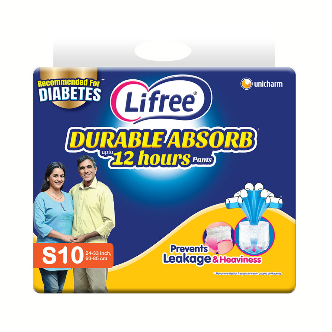 Lifree Durable Absorb Super Pants – 12 Hrs | Overnight Diapers