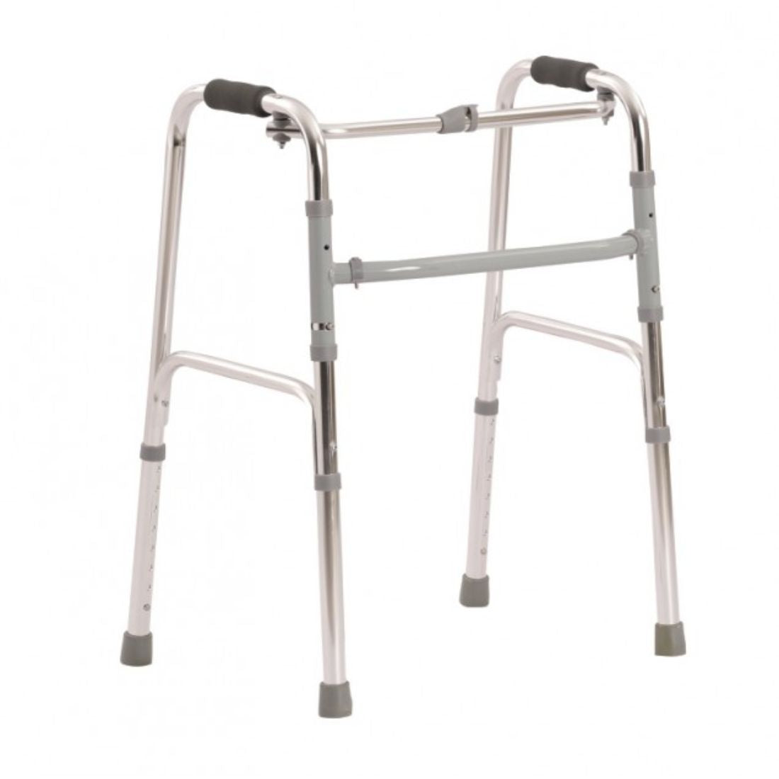 Lightweight & Foldable Walker with Height Adjustable, Aluminium Frame, Reciprocating Walking Frame