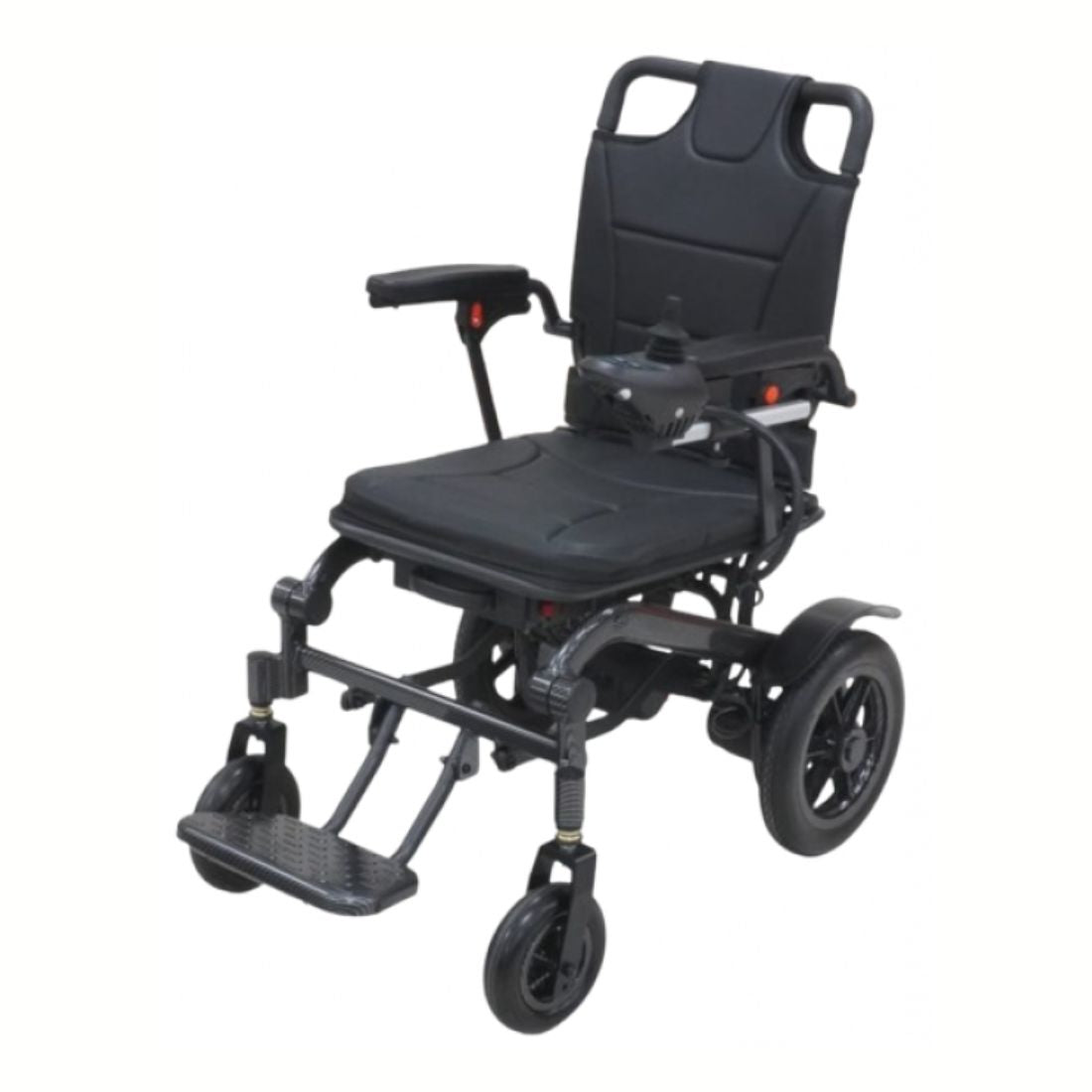 Motorised Wheelchair - Foldable, Compact, Lithium Battery Wheelchair, Armrest Flip up