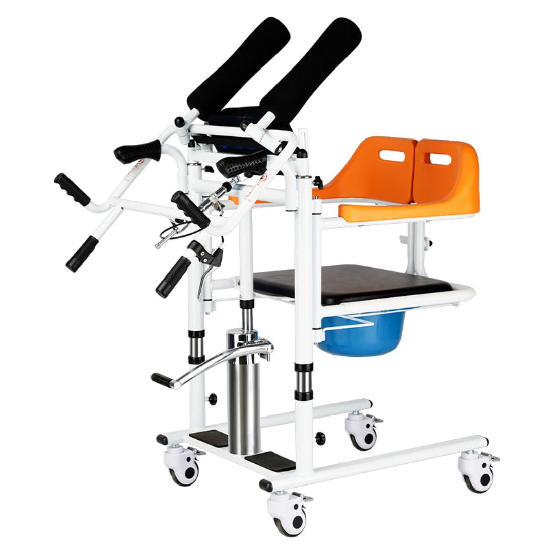 Patient Lift Transfer Wheel chair Hydraulic - Multi purpose Patient Lift Transfer Wheel chair