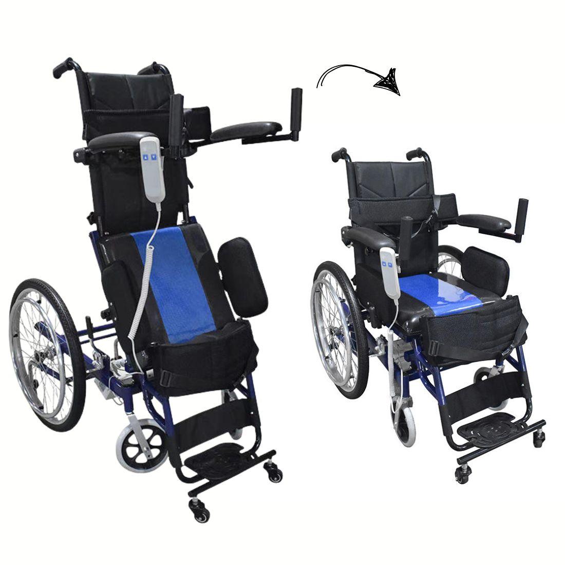 Standing wheelchair motorised at best price in India only by VSM Kare