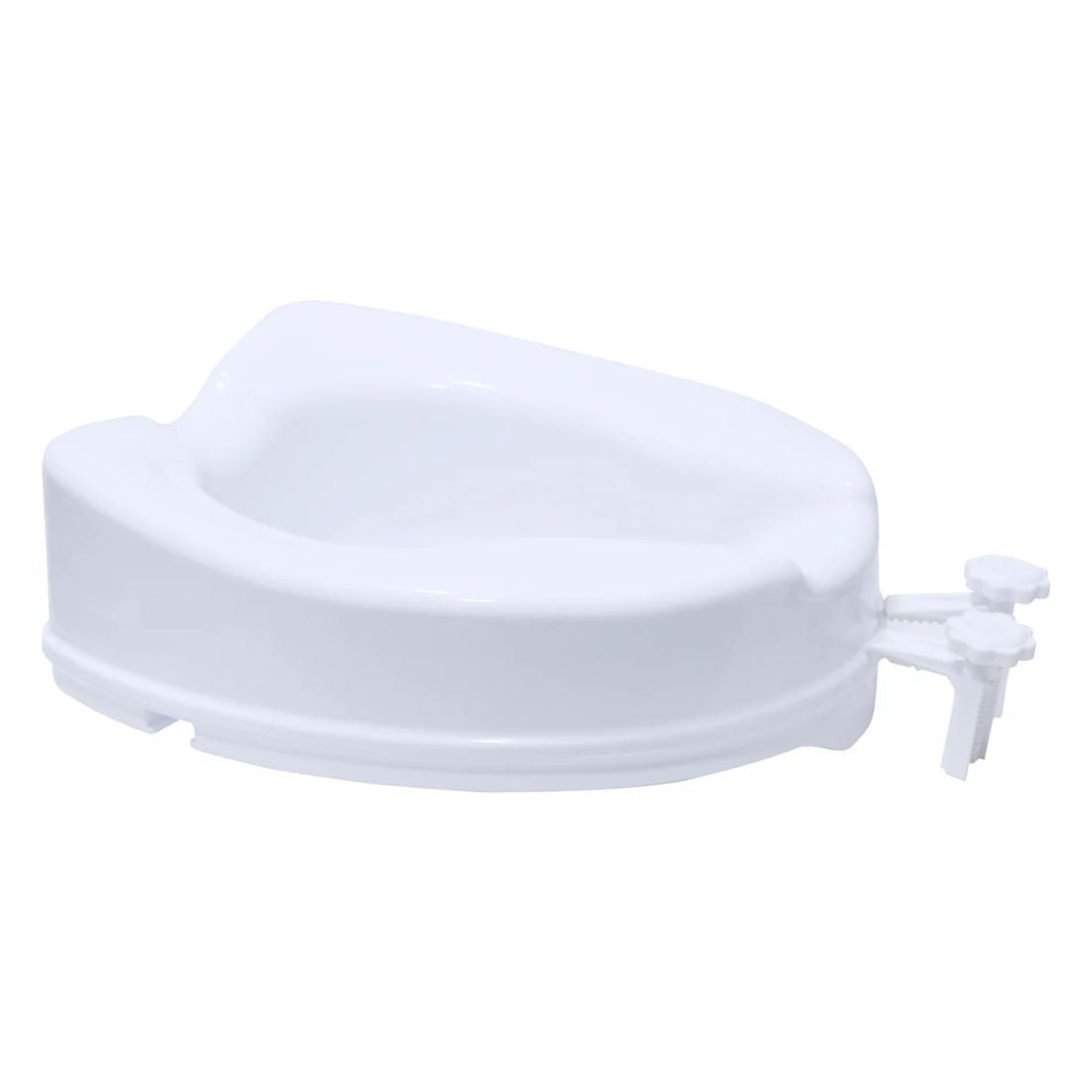 Commode/Toilet Raiser for Western toilets | Lightweight & Durable toilet seat raiser