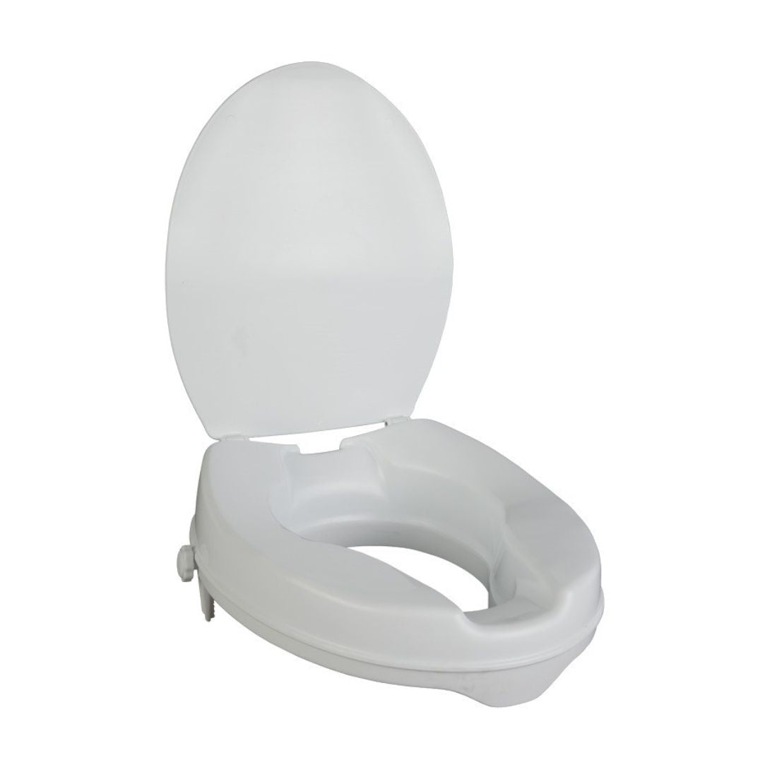 Commode/Toilet Raiser for Western toilets | Lightweight & Durable toilet seat raiser