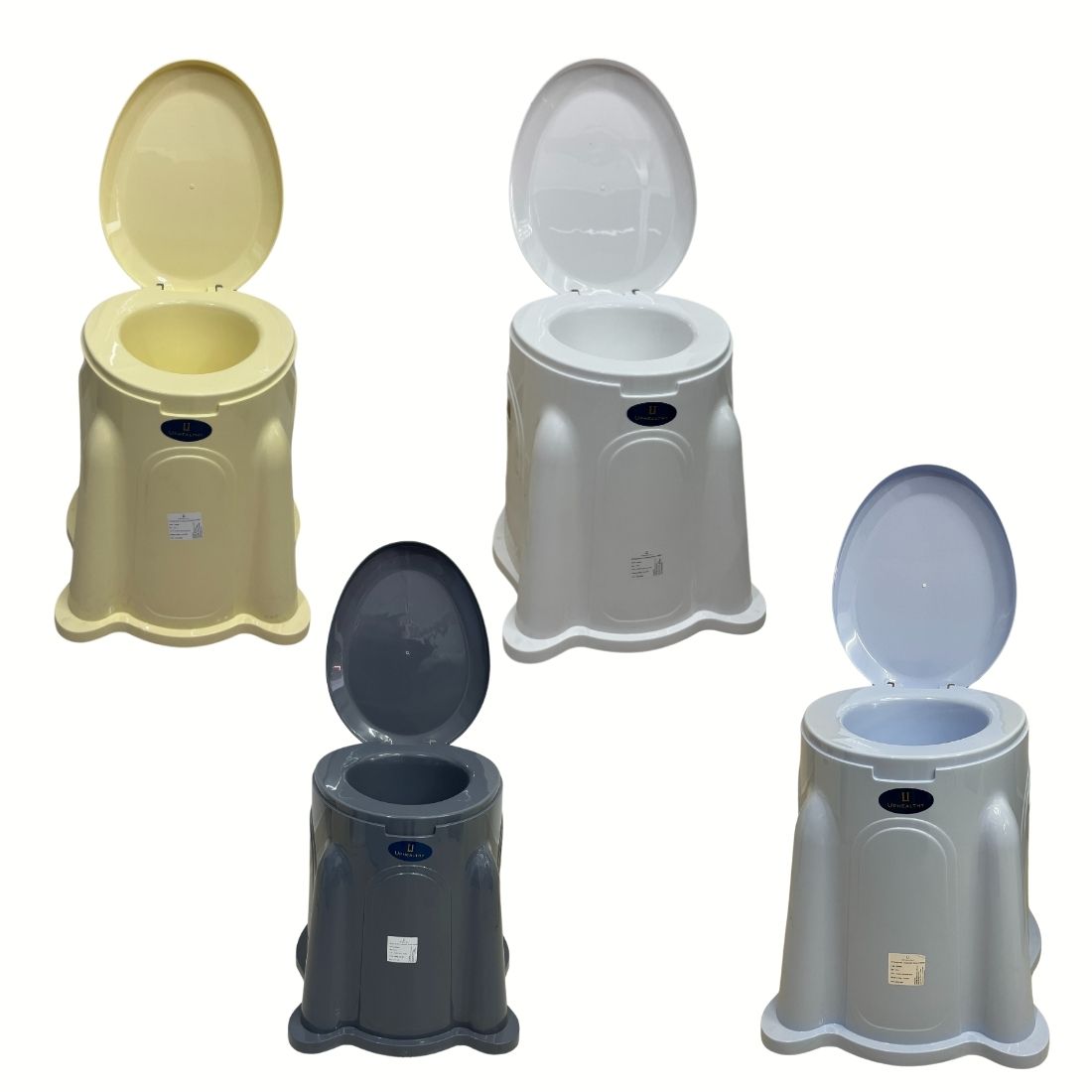 Indian toilet to Western Toilet Converter - Plastic Commode Stool for Indian toilets | Weight Capacity upto 100kgs