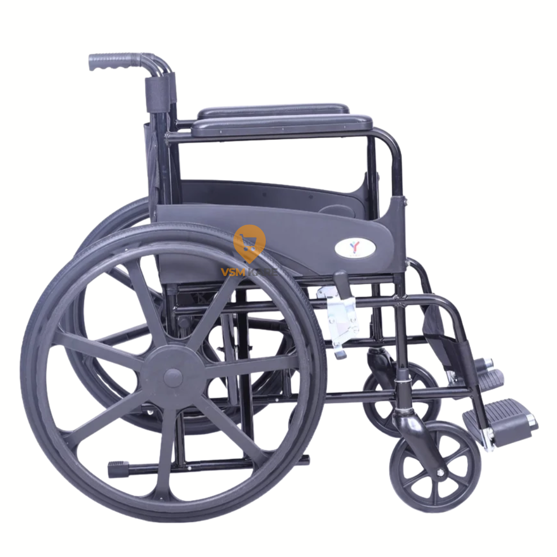 Foldable Wheelchair - Powder Coated Wheelchair