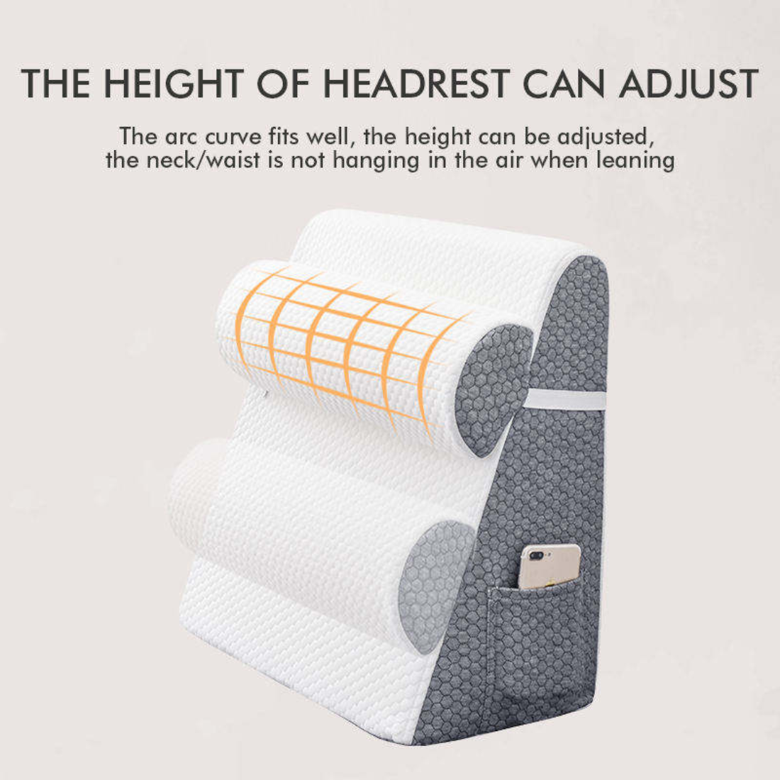 Wedge Pillow 2-Piece Set – Memory Foam Support Pillow for Rest & Elevation