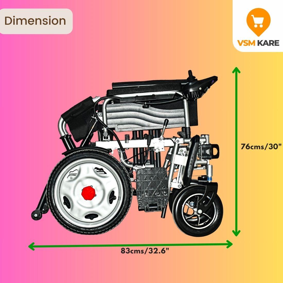 Bariatric Recliner Motorised wheelchair - Heavy Duty Electric Wheel chair for weight capacity of 150kgs