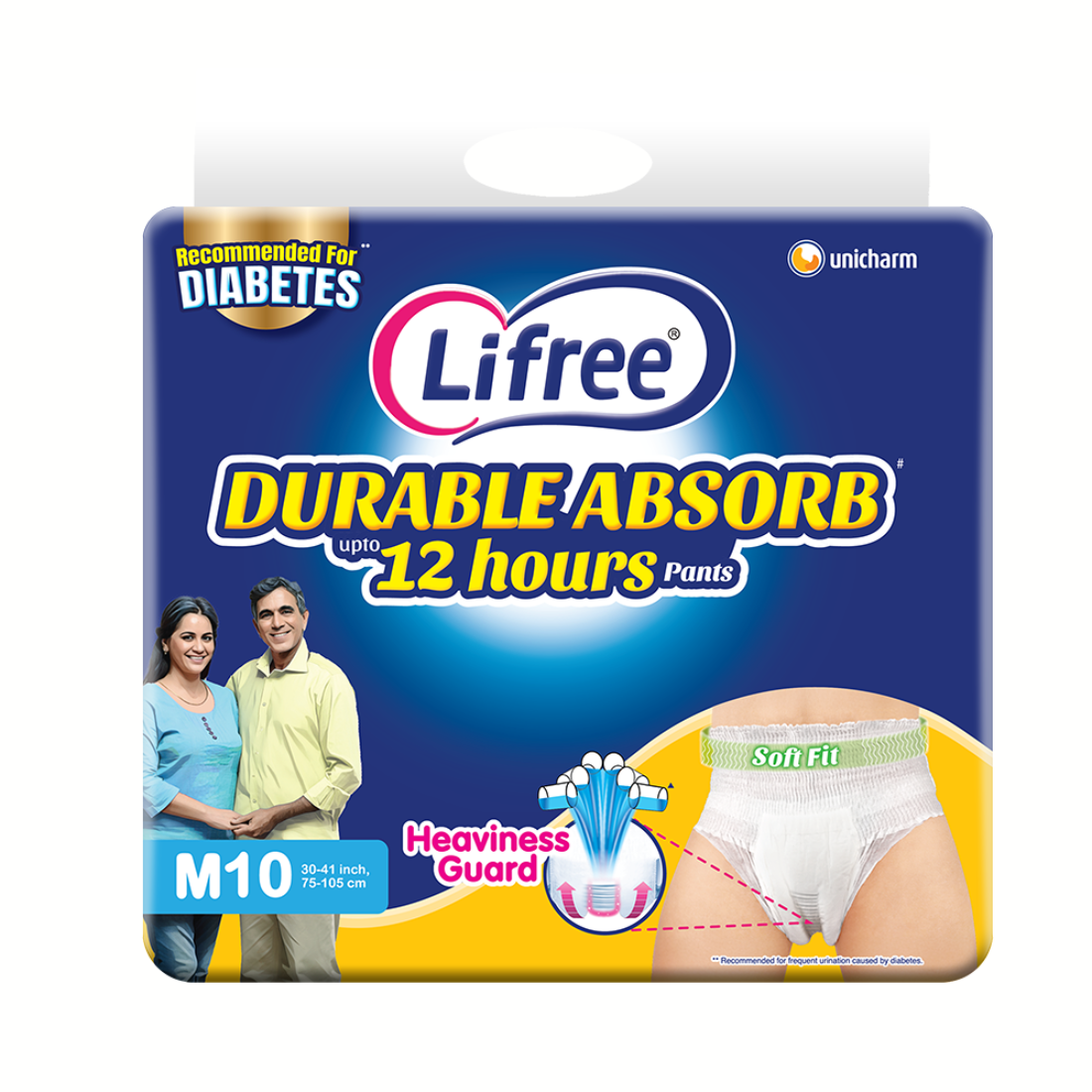 Lifree Durable Absorb Super Pants – 12 Hrs | Overnight Diapers